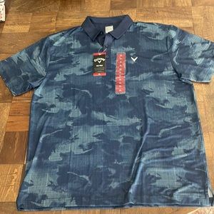 Callaway-Opti-Dry Golf Polo-Peacoat-XL